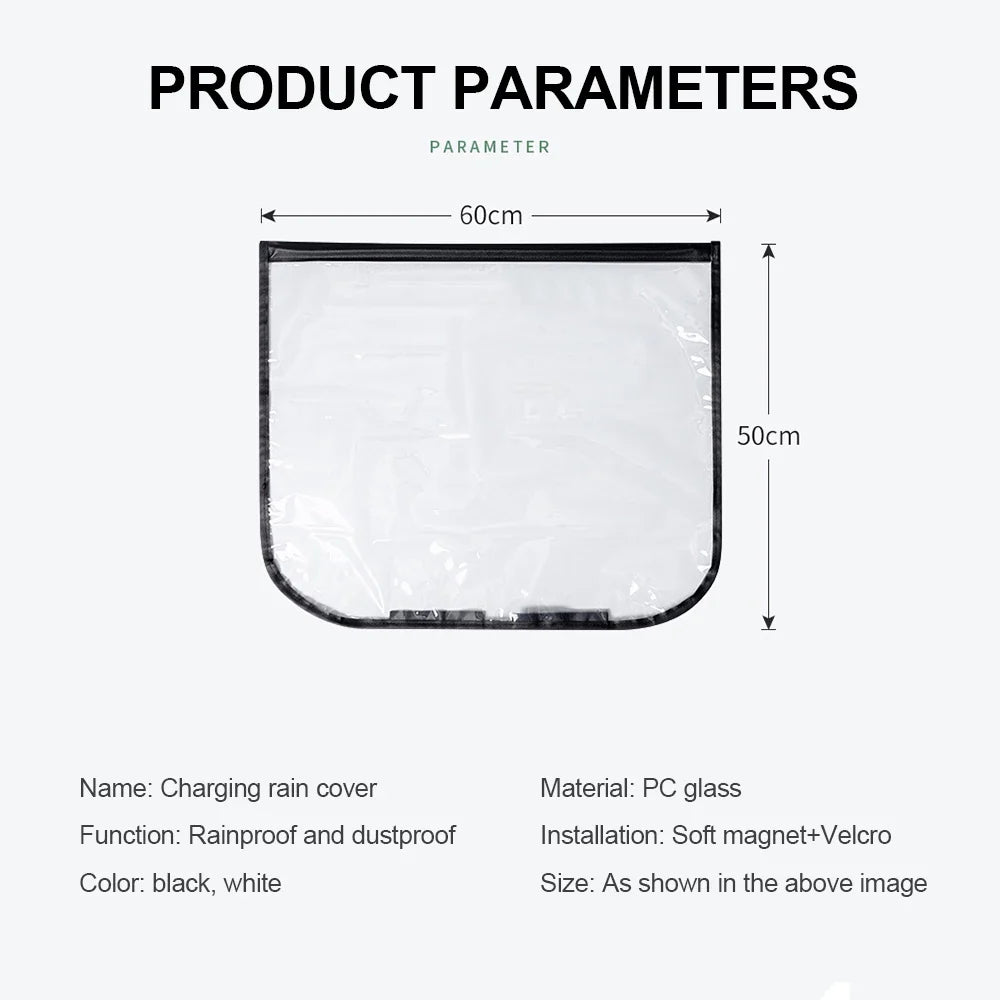 The Ultimate All-Weather Magnetic EV Charging Port Cover