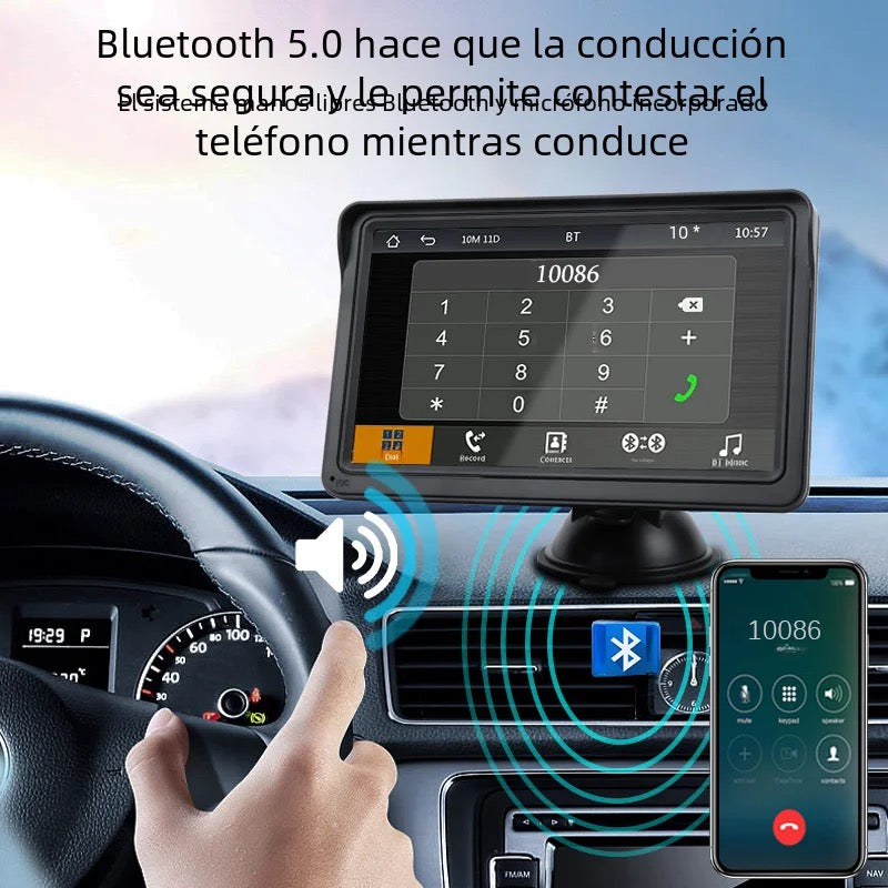 Pantalla Multimédia Universal con CarPlay y Android Auto | + Regalo Exclusivo