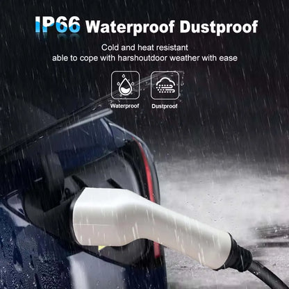 Fast & Portable: 16A Electric Vehicle Charging Station – Type 2 / GBT Universal EV Charger