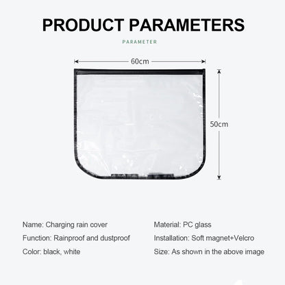 The Ultimate All-Weather Magnetic EV Charging Port Cover
