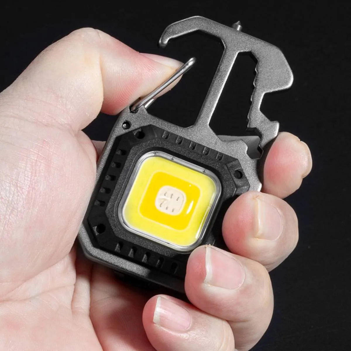 🔥 COMPRE 1 Y LLÉVATE 2 🔦Linterna llavero Cob Led 4 en 1  multifunción - ENVÍO GRATIS