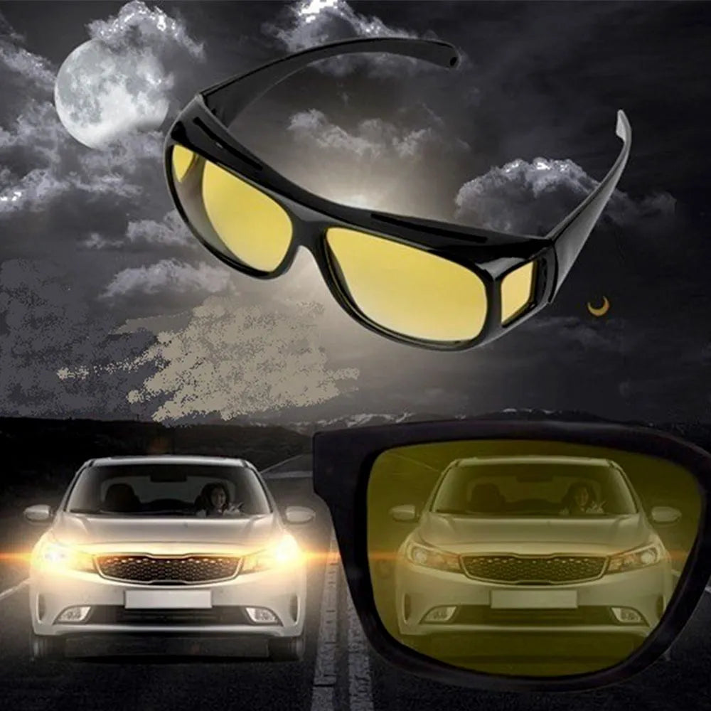 Gafas Lentes Hd Vision Filtro Uv Nocturna 😎 PAGA 1 UNIDAD LLEVA OTRA GRATIS 🕶️
